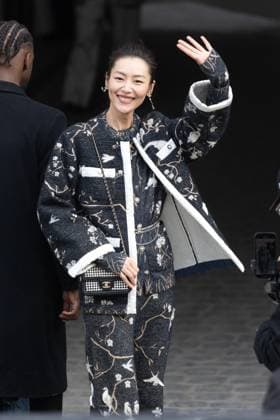 PFW - Chanel PAP - Arrivals NB Liu Wen attends Chanel Womenswear Fall Winter 2025-2026 show as part of Paris Fashion Week on March 11, 2025 in Paris, France. Photo by Nasser Berzane ABACAPRESS.COM Paris France  Copyright: xBerzanexNasser ABACAx