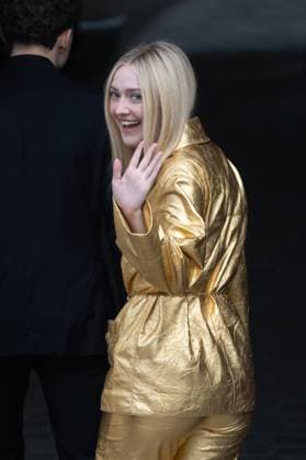 PFW - Chanel PAP - Arrivals NB Dakota Fanning attends Chanel Womenswear Fall Winter 2025-2026 show as part of Paris Fashion Week on March 11, 2025 in Paris, France. Photo by Nasser Berzane ABACAPRESS.COM Paris France  Copyright: xBerzanexNasser ABACAx
