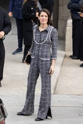 PFW - Chanel PAP - Arrivals NB Charlotte Casiraghi attends ChanelWomenswear Fall Winter 2025-2026 show as part of Paris Fashion Week on March 11, 2025 in Paris, France. Photo by Nasser Berzane ABACAPRESS.COM Paris France  Copyright: xBerzanexNasser ABACAx