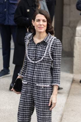 PFW - Chanel PAP - Arrivals NB Charlotte Casiraghi attends ChanelWomenswear Fall Winter 2025-2026 show as part of Paris Fashion Week on March 11, 2025 in Paris, France. Photo by Nasser Berzane ABACAPRESS.COM Paris France  Copyright: xBerzanexNasser ABACAx