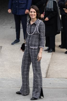 PFW - Chanel PAP - Arrivals NB Charlotte Casiraghi attends ChanelWomenswear Fall Winter 2025-2026 show as part of Paris Fashion Week on March 11, 2025 in Paris, France. Photo by Nasser Berzane ABACAPRESS.COM Paris France  Copyright: xBerzanexNasser ABACAx