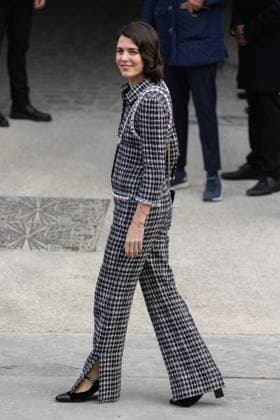 PFW - Chanel PAP - Arrivals NB Charlotte Casiraghi attends ChanelWomenswear Fall Winter 2025-2026 show as part of Paris Fashion Week on March 11, 2025 in Paris, France. Photo by Nasser Berzane ABACAPRESS.COM Paris France  Copyright: xBerzanexNasser ABACAx