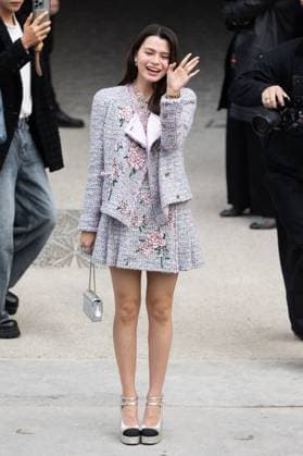 PFW - Chanel PAP - Arrivals NB Rebecca Patricia Armstrong attends Chanel Womenswear Fall Winter 2025-2026 show as part of Paris Fashion Week on March 11, 2025 in Paris, France. Photo by Nasser Berzane ABACAPRESS.COM Paris France  Copyright: xBerzanexNasser ABACAx