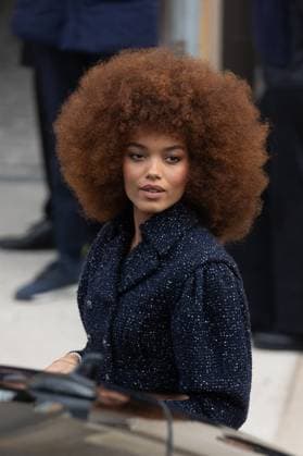 PFW - Chanel PAP - Arrivals NB Whitney Peak attends Chanel Womenswear Fall Winter 2025-2026 show as part of Paris Fashion Week on March 11, 2025 in Paris, France. Photo by Nasser Berzane ABACAPRESS.COM Paris France  Copyright: xBerzanexNasser ABACAx