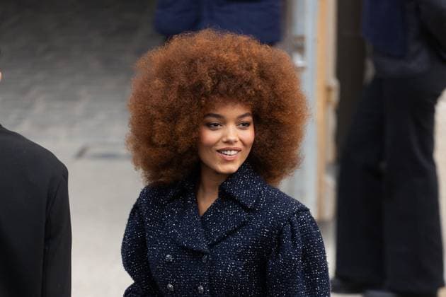 PFW - Chanel PAP - Arrivals NB Whitney Peak attends Chanel Womenswear Fall Winter 2025-2026 show as part of Paris Fashion Week on March 11, 2025 in Paris, France. Photo by Nasser Berzane ABACAPRESS.COM Paris France  Copyright: xBerzanexNasser ABACAx