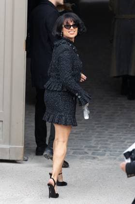 PFW - Chanel PAP - Arrivals NB Raye attends Chanel Womenswear Fall Winter 2025-2026 show as part of Paris Fashion Week on March 11, 2025 in Paris, France. Photo by Nasser Berzane ABACAPRESS.COM Paris France  Copyright: xBerzanexNasser ABACAx