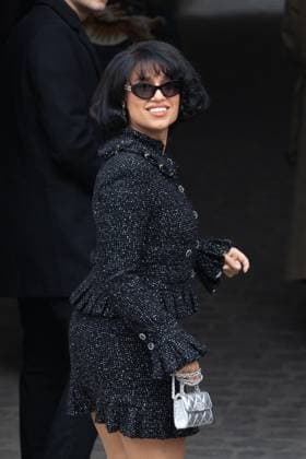PFW - Chanel PAP - Arrivals NB Raye attends Chanel Womenswear Fall Winter 2025-2026 show as part of Paris Fashion Week on March 11, 2025 in Paris, France. Photo by Nasser Berzane ABACAPRESS.COM Paris France  Copyright: xBerzanexNasser ABACAx