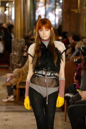 Kiko Kostadinov ready to wear fall winter 2025-2026, Paris, 11 March 2025 Kiko Kostadinov ready to wear fall winter 2025-2026 runway show at Paris fashion week on 11 March 2025, Credit:xxx Avalon Paris, France  Copyright: xxxxx xAvalonx 0974688502