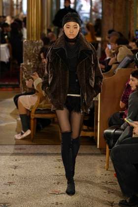 Kiko Kostadinov ready to wear fall winter 2025-2026, Paris, 11 March 2025 Kiko Kostadinov ready to wear fall winter 2025-2026 runway show at Paris fashion week on 11 March 2025, Credit:xxx Avalon Paris, France  Copyright: xxxxx xAvalonx 0974688655
