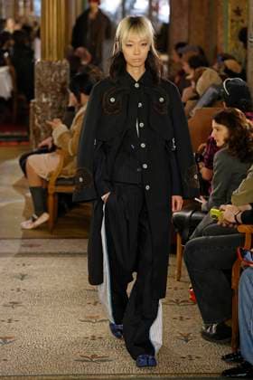 Kiko Kostadinov ready to wear fall winter 2025-2026, Paris, 11 March 2025 Kiko Kostadinov ready to wear fall winter 2025-2026 runway show at Paris fashion week on 11 March 2025, Credit:xxx Avalon Paris, France  Copyright: xxxxx xAvalonx 0974688666