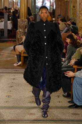 Kiko Kostadinov ready to wear fall winter 2025-2026, Paris, 11 March 2025 Kiko Kostadinov ready to wear fall winter 2025-2026 runway show at Paris fashion week on 11 March 2025, Credit:xxx Avalon Paris, France  Copyright: xxxxx xAvalonx 0974688751