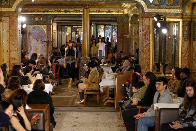 Kiko Kostadinov ready to wear fall winter 2025-2026, Paris, 11 March 2025 Kiko Kostadinov ready to wear fall winter 2025-2026 runway show at Paris fashion week on 11 March 2025, Credit:xxx Avalon Paris, France  Copyright: xxxxx xAvalonx 0974688782
