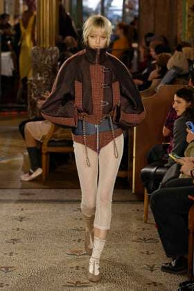 Kiko Kostadinov ready to wear fall winter 2025-2026, Paris, 11 March 2025 Kiko Kostadinov ready to wear fall winter 2025-2026 runway show at Paris fashion week on 11 March 2025, Credit:xxx Avalon Paris, France  Copyright: xxxxx xAvalonx 0974688793