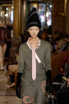 Kiko Kostadinov ready to wear fall winter 2025-2026, Paris, 11 March 2025 Kiko Kostadinov ready to wear fall winter 2025-2026 runway show at Paris fashion week on 11 March 2025, Credit:xxx Avalon Paris, France  Copyright: xxxxx xAvalonx 0974688804