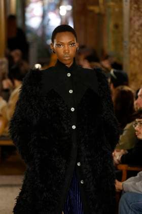 Kiko Kostadinov ready to wear fall winter 2025-2026, Paris, 11 March 2025 Kiko Kostadinov ready to wear fall winter 2025-2026 runway show at Paris fashion week on 11 March 2025, Credit:xxx Avalon Paris, France  Copyright: xxxxx xAvalonx 0974688816