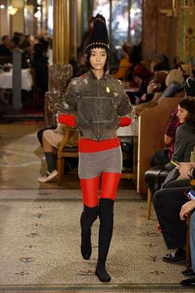 Kiko Kostadinov ready to wear fall winter 2025-2026, Paris, 11 March 2025 Kiko Kostadinov ready to wear fall winter 2025-2026 runway show at Paris fashion week on 11 March 2025, Credit:xxx Avalon Paris, France  Copyright: xxxxx xAvalonx 0974688841