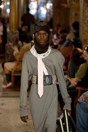 Kiko Kostadinov ready to wear fall winter 2025-2026, Paris, 11 March 2025 Kiko Kostadinov ready to wear fall winter 2025-2026 runway show at Paris fashion week on 11 March 2025, Credit:xxx Avalon Paris, France  Copyright: xxxxx xAvalonx 0974688861