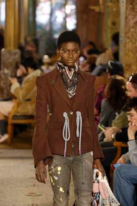 Kiko Kostadinov ready to wear fall winter 2025-2026, Paris, 11 March 2025 Kiko Kostadinov ready to wear fall winter 2025-2026 runway show at Paris fashion week on 11 March 2025, Credit:xxx Avalon Paris, France  Copyright: xxxxx xAvalonx 0974688874