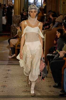 Kiko Kostadinov ready to wear fall winter 2025-2026, Paris, 11 March 2025 Kiko Kostadinov ready to wear fall winter 2025-2026 runway show at Paris fashion week on 11 March 2025, Credit:xxx Avalon Paris, France  Copyright: xxxxx xAvalonx 0974688959