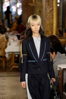 Kiko Kostadinov ready to wear fall winter 2025-2026, Paris, 11 March 2025 Kiko Kostadinov ready to wear fall winter 2025-2026 runway show at Paris fashion week on 11 March 2025, Credit:xxx Avalon Paris, France  Copyright: xxxxx xAvalonx 0974689008