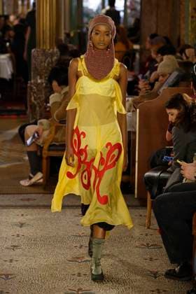 Kiko Kostadinov ready to wear fall winter 2025-2026, Paris, 11 March 2025 Kiko Kostadinov ready to wear fall winter 2025-2026 runway show at Paris fashion week on 11 March 2025, Credit:xxx Avalon Paris, France  Copyright: xxxxx xAvalonx 0974689035