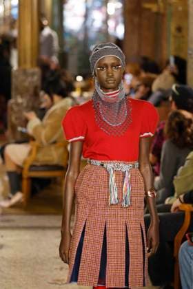 Kiko Kostadinov ready to wear fall winter 2025-2026, Paris, 11 March 2025 Kiko Kostadinov ready to wear fall winter 2025-2026 runway show at Paris fashion week on 11 March 2025, Credit:xxx Avalon Paris, France  Copyright: xxxxx xAvalonx 0974689062
