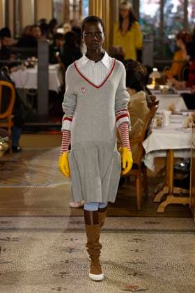 Kiko Kostadinov ready to wear fall winter 2025-2026, Paris, 11 March 2025 Kiko Kostadinov ready to wear fall winter 2025-2026 runway show at Paris fashion week on 11 March 2025, Credit:xxx Avalon Paris, France  Copyright: xxxxx xAvalonx 0974689129