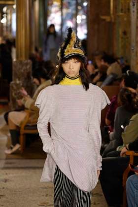 Kiko Kostadinov ready to wear fall winter 2025-2026, Paris, 11 March 2025 Kiko Kostadinov ready to wear fall winter 2025-2026 runway show at Paris fashion week on 11 March 2025, Credit:xxx Avalon Paris, France  Copyright: xxxxx xAvalonx 0974689182