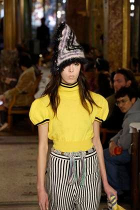 Kiko Kostadinov ready to wear fall winter 2025-2026, Paris, 11 March 2025 Kiko Kostadinov ready to wear fall winter 2025-2026 runway show at Paris fashion week on 11 March 2025, Credit:xxx Avalon Paris, France  Copyright: xxxxx xAvalonx 0974689274