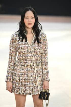 Paris Fashion Week People au defile Chanel, Arrival of celebrities at Grand Palais for Chanel Show 441654 2025 03 11 Paris France Ha, Yerin  Copyright: xSergexArnalx xStarfacex STAR_441654_110