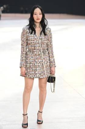 Paris Fashion Week People au defile Chanel, Arrival of celebrities at Grand Palais for Chanel Show 441654 2025 03 11 Paris France Ha, Yerin  Copyright: xSergexArnalx xStarfacex STAR_441654_111