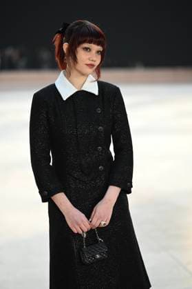 Paris Fashion Week People at Chanel show, Arrival of celebrities at Grand Palais for Chanel Show 441654 2025 03 11 Paris France Shy  Copyright: xSergexArnalx xStarfacex STAR_441654_115