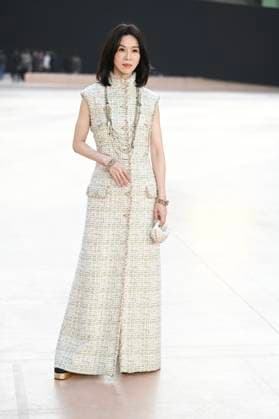 Paris Fashion Week People au defile Chanel, Arrival of celebrities at Grand Palais for Chanel Show 441654 2025 03 11 Paris France  Copyright: xSergexArnalx xStarfacex STAR_441654_122