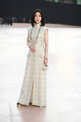 Paris Fashion Week People au defile Chanel, Arrival of celebrities at Grand Palais for Chanel Show 441654 2025 03 11 Paris France  Copyright: xSergexArnalx xStarfacex STAR_441654_125