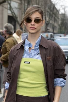 Arrivals at the Miu Miu Womenswear Ready To Wear Fall Winter 2025 2026 show during Paris Fashion Week PFW at the Conseil économique et social Palais de Iéna Barbara Palvin at the arrivals at the Miu Miu Womenswear Ready To Wear Fall Winter 2025 2026 show during Paris Fashion Week PFW at the Conseil économique et social Palais de Iéna, in Paris, France, March 11, 2025 Jeremy Melloul Bestimage Celebs arrive at the Miu Miu Womenswear Ready To Wear Fall Winter 2025 2026 show during Paris Fashion Week PFW at the Conseil économique et social Palais de Iéna, in Paris, France, March 11, 2025 Paris France  Copyright: xJeremyxMelloulx xBestimagexJeremyxMelloulx xBestimagex