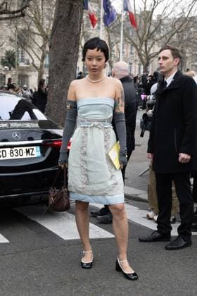 Arrivals at the Miu Miu Womenswear Ready To Wear Fall Winter 2025 2026 show during Paris Fashion Week PFW at the Conseil économique et social Palais de Iéna Guest to arrivals at the Miu Miu Womenswear Ready To Wear Fall Winter 2025 2026 show during Paris Fashion Week PFW at the Conseil économique et social Palais de Iéna, in Paris, France, March 11, 2025 Jeremy Melloul Bestimage Celebs arrive at the Miu Miu Womenswear Ready To Wear Fall Winter 2025 2026 show during Paris Fashion Week PFW at the Conseil économique et social Palais de Iéna, in Paris, France, March 11, 2025 Paris France  Copyright: xJeremyxMelloulx xBestimagexJeremyxMelloulx xBestimagex