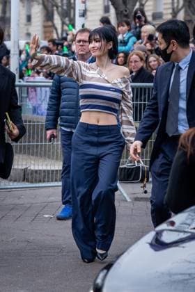 Arrivals at the Miu Miu Womenswear Ready To Wear Fall Winter 2025 2026 show during the Paris Fashion Week PFW at the Conseil économique et social Palais de Iéna Momo at the arrivals at the Miu Miu Womenswear Ready To Wear Fall Winter 2025 2026 show during the Paris Fashion Week PFW at the Conseil économique et social Palais de Iéna, in Paris, France, March 11, 2025 Yoann Ouahcene Bestimage Celebs arrive at the Miu Miu Womenswear Ready To Wear Fall Winter 2025 2026 show during Paris Fashion Week PFW at the Conseil économique et social Palais de Iéna, in Paris, France, March 11, 2025 Paris France  Copyright: xYoannxOuahcenex xBestimagexYoannxOuahcenex xBestimagex