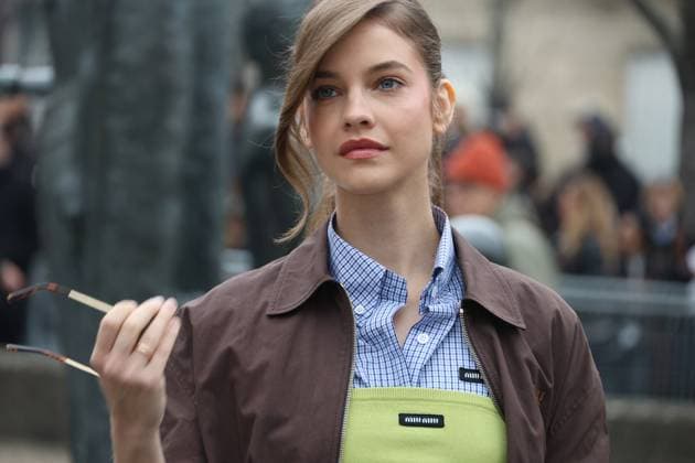 Arrivals at the Miu Miu Womenswear Ready To Wear Fall Winter 2025 2026 show during Paris Fashion Week PFW at the Conseil économique et social Palais de Iéna Barbara Palvin at the arrivals at the Miu Miu Womenswear Ready To Wear Fall Winter 2025 2026 show during Paris Fashion Week PFW at the Conseil économique et social Palais de Iéna, in Paris, France, March 11, 2025 Denis Guignebourg Bestimage Celebs arrive at the Miu Miu Womenswear Ready To Wear Fall Winter 2025 2026 show during Paris Fashion Week PFW at the Conseil économique et social Palais de Iéna, in Paris, France, March 11, 2025 Paris France  Copyright: xClovis-Guignebourg BestimagexClovis-Guignebourg Bestimagex