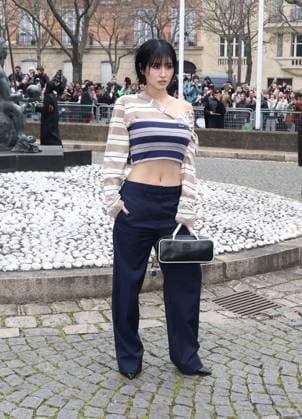 Arrivals at the Miu Miu Womenswear Ready To Wear Fall Winter 2025 2026 show during Paris Fashion Week PFW at the Conseil économique et social Palais de Iéna Momo at the arrivals at the Miu Miu Womenswear Ready To Wear Fall Winter 2025 2026 show during Paris Fashion Week PFW at the Conseil économique et social Palais de Iéna, in Paris, France, March 11, 2025 Denis Guignebourg Bestimage Celebs arrive at the Miu Miu Womenswear Ready To Wear Fall Winter 2025 2026 show during Paris Fashion Week PFW at the Conseil économique et social Palais de Iéna, in Paris, France, March 11, 2025 Paris France  Copyright: xClovis-Guignebourg BestimagexClovis-Guignebourg Bestimagex