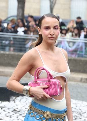 Arrivals at the Miu Miu Womenswear Ready To Wear Fall Winter 2025 2026 show during Paris Fashion Week PFW at the Conseil économique et social Palais de Iéna Carla Ginola at the arrivals at the Miu Miu Womenswear Ready To Wear Fall Winter 2025 2026 show during Paris Fashion Week PFW at the Conseil économique et social Palais de Iéna, in Paris, France, March 11, 2025 Denis Guignebourg Bestimage Celebs arrive at the Miu Miu Womenswear Ready To Wear Fall Winter 2025 2026 show during Paris Fashion Week PFW at the Conseil économique et social Palais de Iéna, in Paris, France, March 11, 2025 Paris France  Copyright: xClovis-Guignebourg BestimagexClovis-Guignebourg Bestimagex