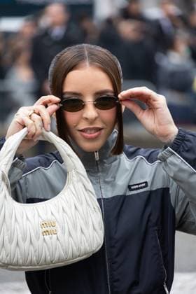PFW - Miu Miu PAP - Arrivals NB Young Miko attends Miu Miu Womenswear Fall Winter 2025-2026 show as part of Paris Fashion Week on March 11, 2025 in Paris, France. Photo by Nasser Berzane ABACAPRESS.COM Paris France  Copyright: xBerzanexNasser ABACAx