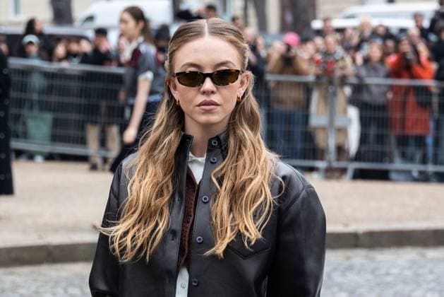 PFW - Miu Miu PAP - Arrivals NB Sydney Sweeney attends Miu Miu Womenswear Fall Winter 2025-2026 show as part of Paris Fashion Week on March 11, 2025 in Paris, France. Photo by Nasser Berzane ABACAPRESS.COM Paris France  Copyright: xBerzanexNasser ABACAx