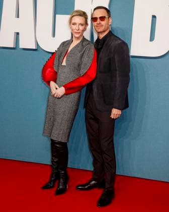 Entertainment Themen der Woche KW11 Black Bag UK Special Screening Curzon Mayfair in London, UK, 11 March 2025 Cate Blanchett and Michael Fassbender at the Black Bag UK Special Screening at the Curzon Mayfair, London, United Kingdom, Credit:Cat Morley Avalon United Kingdom, London  Copyright: xCatxMorleyx xAvalonx 0974757024
