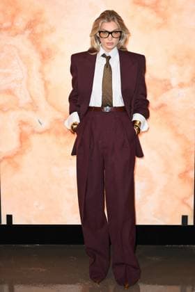 PFW Yves Saint Laurent Photocall Rosie Huntington-Whiteley attending the Yves Saint Laurent Womenswear Fall Winter 2025-2026 show as part of Paris Fashion Week in Paris, France on March 11, 2025. Photo by Aurore Marechal ABACAPRESS.COM Paris France  Copyright: xMarechalxAurore ABACAx