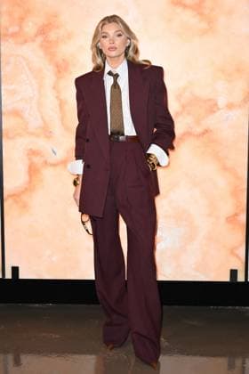 PFW Yves Saint Laurent Photocall Rosie Huntington-Whiteley attending the Yves Saint Laurent Womenswear Fall Winter 2025-2026 show as part of Paris Fashion Week in Paris, France on March 11, 2025. Photo by Aurore Marechal ABACAPRESS.COM Paris France  Copyright: xMarechalxAurore ABACAx