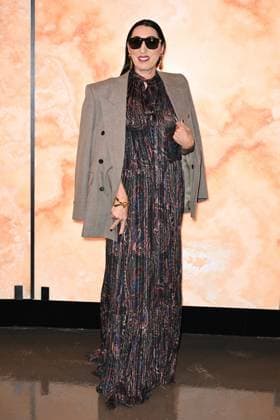 PFW Yves Saint Laurent Photocall Rossy De Palma attending the Yves Saint Laurent Womenswear Fall Winter 2025-2026 show as part of Paris Fashion Week in Paris, France on March 11, 2025. Photo by Aurore Marechal ABACAPRESS.COM Paris France  Copyright: xMarechalxAurore ABACAx