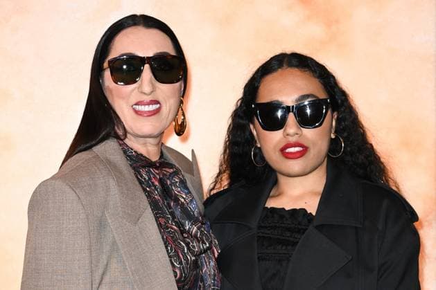 PFW Yves Saint Laurent Photocall Rossy De Palma and her daughter Luna Garcia attending the Yves Saint Laurent Womenswear Fall Winter 2025-2026 show as part of Paris Fashion Week in Paris, France on March 11, 2025. Photo by Aurore Marechal ABACAPRESS.COM Paris France  Copyright: xMarechalxAurore ABACAx