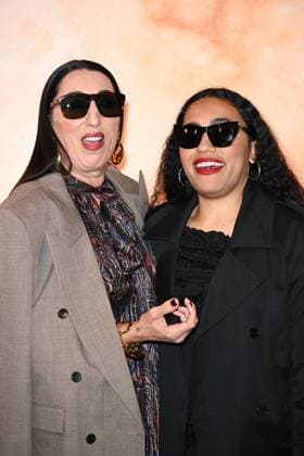 PFW Yves Saint Laurent Photocall Rossy De Palma and her daughter Luna Garcia attending the Yves Saint Laurent Womenswear Fall Winter 2025-2026 show as part of Paris Fashion Week in Paris, France on March 11, 2025. Photo by Aurore Marechal ABACAPRESS.COM Paris France  Copyright: xMarechalxAurore ABACAx