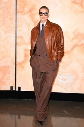 PFW Yves Saint Laurent Photocall attending the Yves Saint Laurent Womenswear Fall Winter 2025-2026 show as part of Paris Fashion Week in Paris, France on March 11, 2025. Photo by Aurore Marechal ABACAPRESS.COM Paris France  Copyright: xMarechalxAurore ABACAx