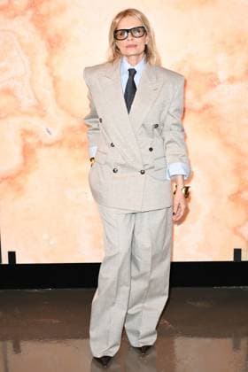 PFW Yves Saint Laurent Photocall Isabella Ferrari attending the Yves Saint Laurent Womenswear Fall Winter 2025-2026 show as part of Paris Fashion Week in Paris, France on March 11, 2025. Photo by Aurore Marechal ABACAPRESS.COM Paris France  Copyright: xMarechalxAurore ABACAx